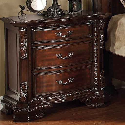 Monte Vista I Brown Cherry Night Stand - The Mattress Center (Fresno,CA)