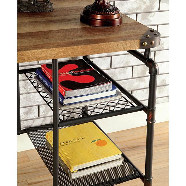 OLGA Antique Black Desk - The Mattress Center (Fresno,CA)