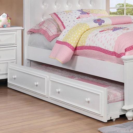 OLIVIA White Trundle - The Mattress Center (Fresno,CA)