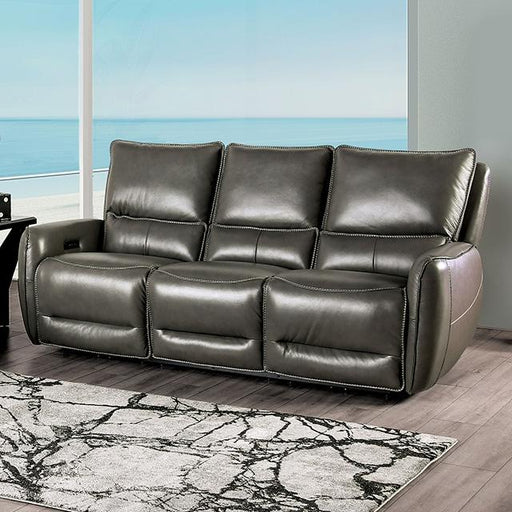 PHINEAS Power Sofa, Gray - The Mattress Center (Fresno,CA)