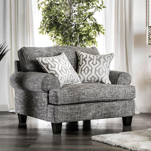 Pierpont Gray Chair - The Mattress Center (Fresno,CA)