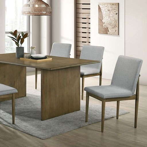 ST GALLEN Dining Table, Natural Tone/Light Gray - The Mattress Center (Fresno,CA)