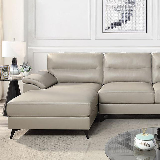 MOHLIN Sectional, Taupe - The Mattress Center (Fresno,CA)