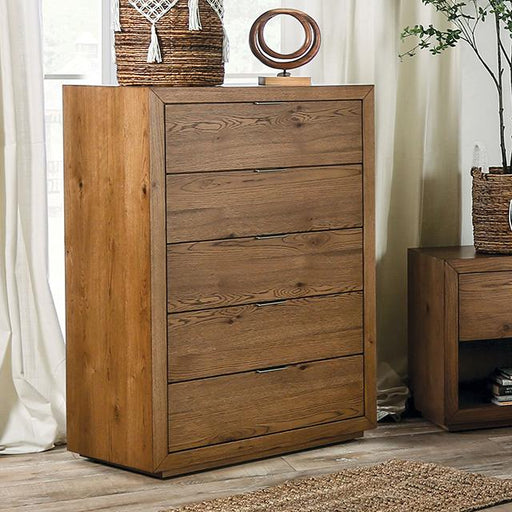 LEIRVIK Chest, Light Walnut - The Mattress Center (Fresno,CA)