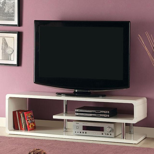 Ninove II White 55" TV Console - The Mattress Center (Fresno,CA)