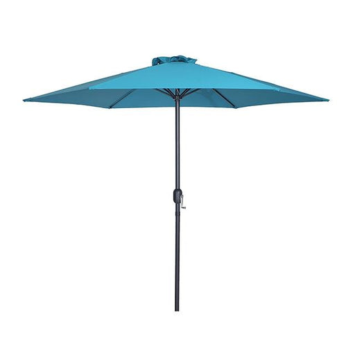 Lali 9 Ft Outdoor Umbrella + 21" Round Base - The Mattress Center (Fresno,CA)