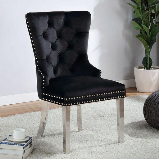 JEWETT Chair, Black (2/CTN) - The Mattress Center (Fresno,CA)