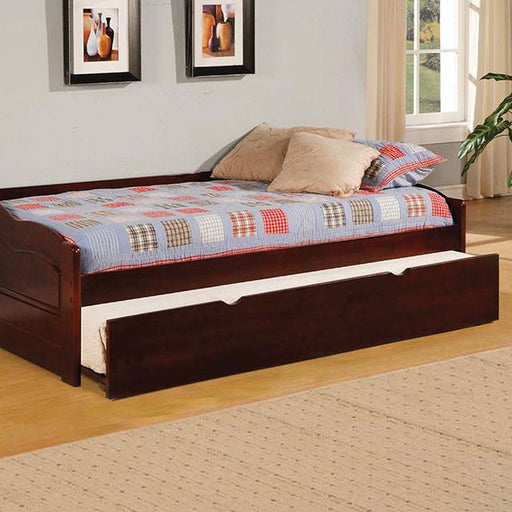 Sunset Cherry Daybed w/ Trundle, Cherry - The Mattress Center (Fresno,CA)