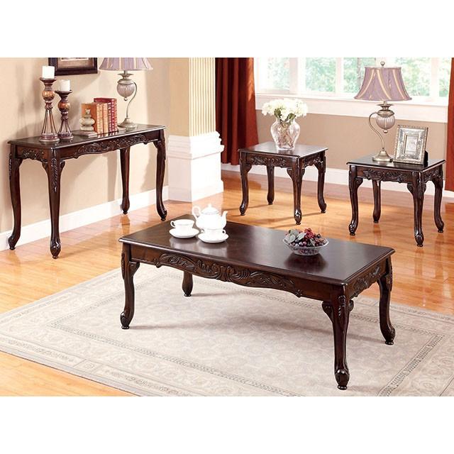 Cheshire Dark Cherry Sofa Table - The Mattress Center (Fresno,CA)