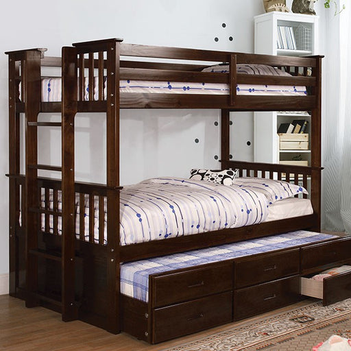 University Twin/Twin Bunk Bed - The Mattress Center (Fresno,CA)