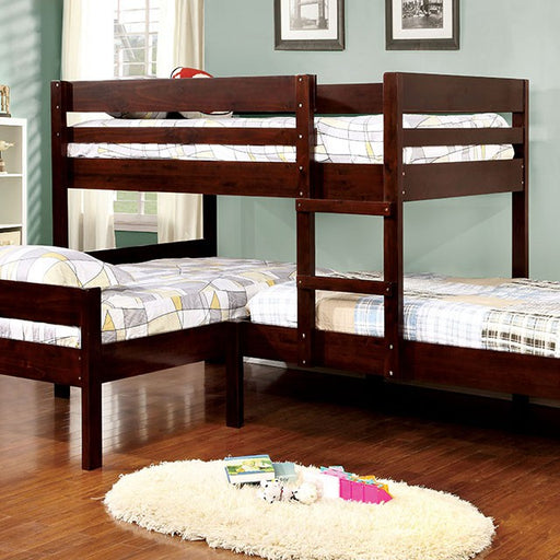 Ranford Twin/Twin/Twin Bunk Bed - The Mattress Center (Fresno,CA)