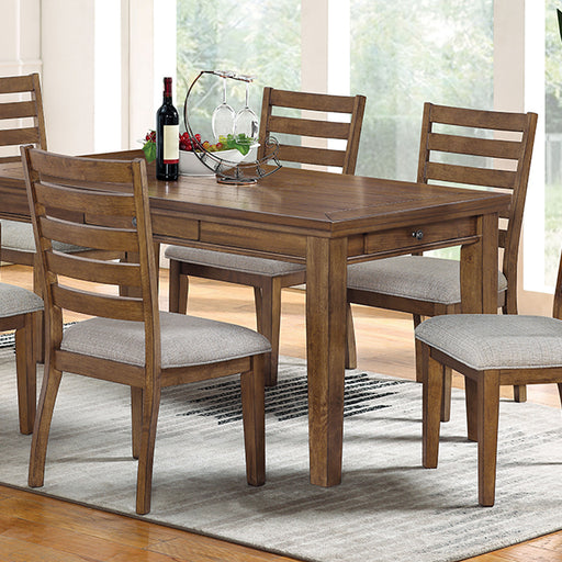 Rapidview 6 Pc Dining Table Set with Bench - The Mattress Center (Fresno,CA)