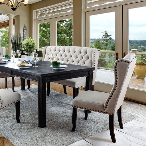 Sania 9 Pc Dining Table Set - The Mattress Center (Fresno,CA)