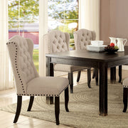 Sania 7 Pc Dining Table Set Rustic - The Mattress Center (Fresno,CA)