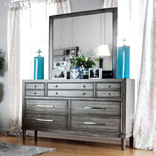 DAPHNE Gray Dresser - The Mattress Center (Fresno,CA)
