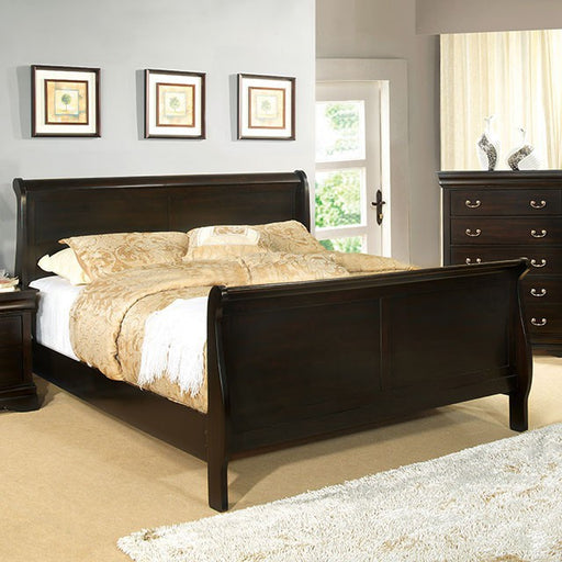 Louis Philippe E.King Bed - The Mattress Center (Fresno,CA)
