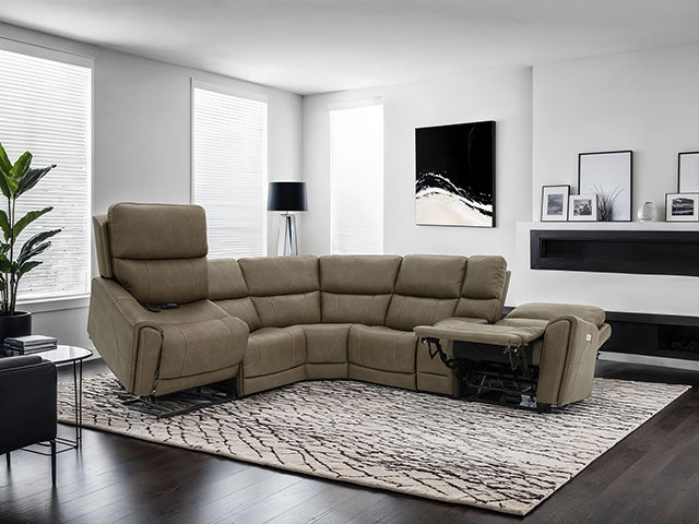Orpheus Power Sectional w/ Lift Chair - The Mattress Center (Fresno,CA)