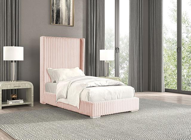 Cadwell Bed Black, Grey, Pink & White