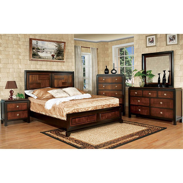 Patra Acacia/Walnut Cal.King, E.King, & Full Bed