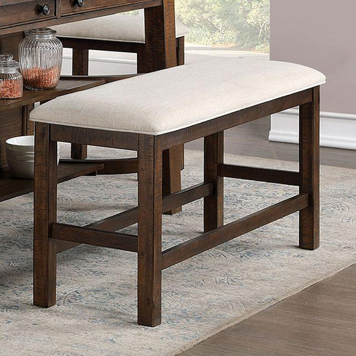 FREDONIA Counter Ht. Bench - The Mattress Center (Fresno,CA)