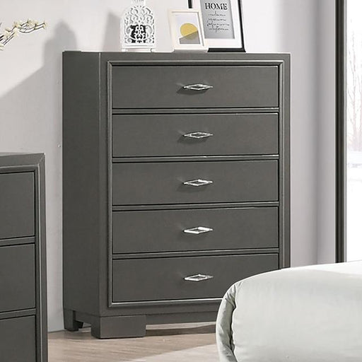 ALISON Chest, Dark Walnut - The Mattress Center (Fresno,CA)