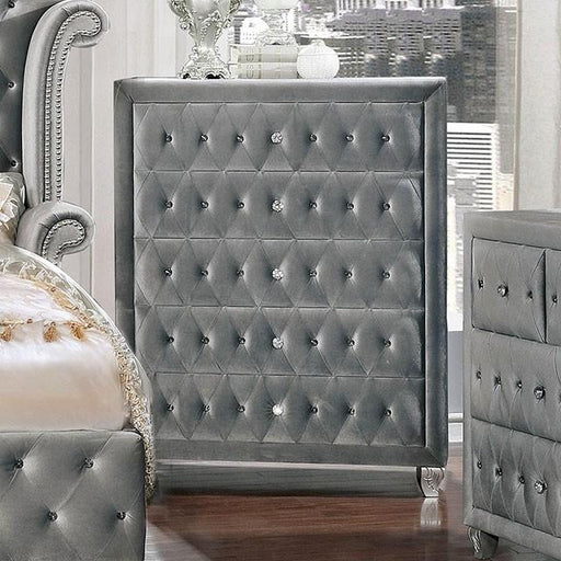Alzir Chest Gray - The Mattress Center (Fresno,CA)