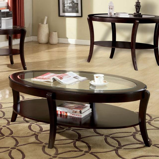 FINLEY Espresso Coffee Table - The Mattress Center (Fresno,CA)