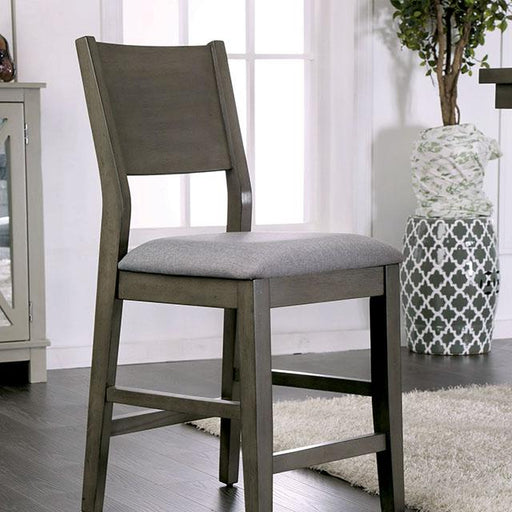Anton Counter Ht. Chair (2 Box) Gray - The Mattress Center (Fresno,CA)