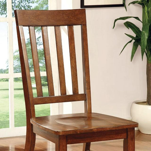 FOSTER I Dark Oak Side Chair (2/CTN) - The Mattress Center (Fresno,CA)