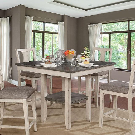 Ann Counter Ht. Table Set - The Mattress Center (Fresno,CA)