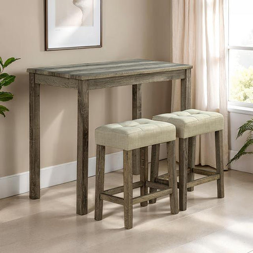 Adelaide 3 Pc. Dining Table Set - The Mattress Center (Fresno,CA)