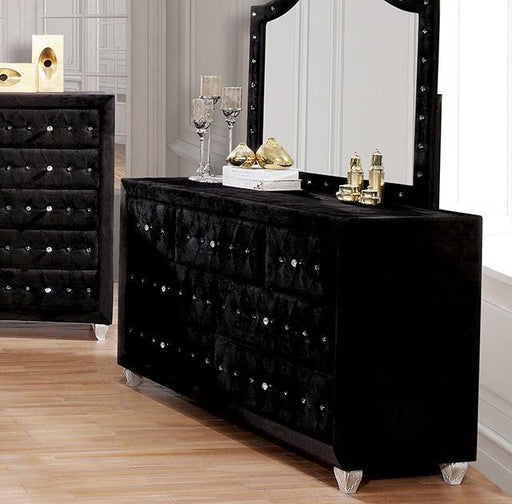 Alzire Black & Gray Dresser - The Mattress Center (Fresno,CA)