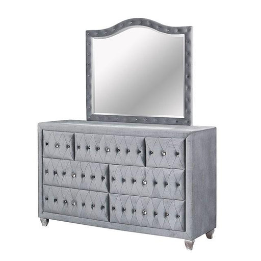 Alzir Dresser Gray - The Mattress Center (Fresno,CA)