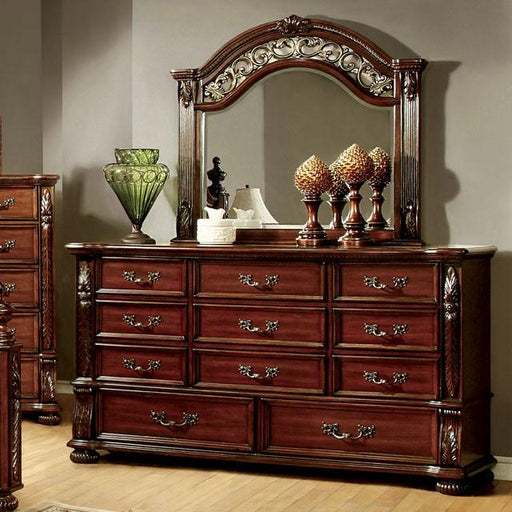 ARTHUR Brown Cherry Dresser - The Mattress Center (Fresno,CA)