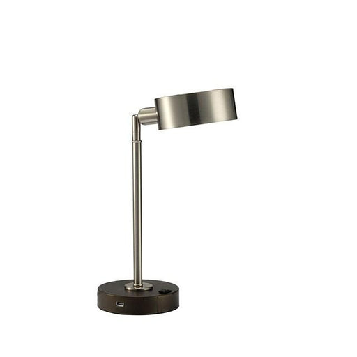 Gail Stain Nickel Table Lamp - The Mattress Center (Fresno,CA)