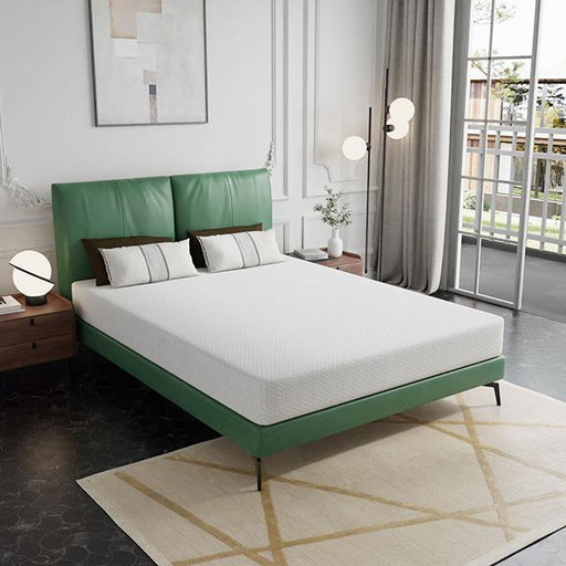 Forsythia 8" E.King Green Tea Gel Memory Foam - The Mattress Center (Fresno,CA)
