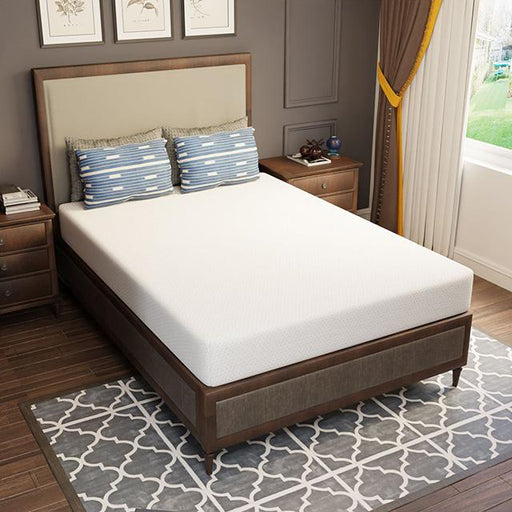 Forsythia 8" Full Green Tea Gel Memory Foam - The Mattress Center (Fresno,CA)