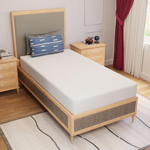 Forsythia 8" Twin Green Tea Gel Memory Foam - The Mattress Center (Fresno,CA)