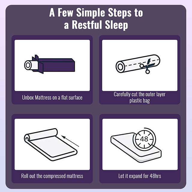 Nasturtium 12" Queen Bamboo Charcoal Infused Memory Foam