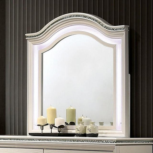 ALLIE Mirror Beige & Rose Gold - The Mattress Center (Fresno,CA)