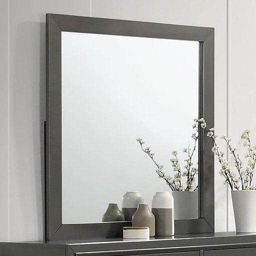 ALISON Mirror, Dark Walnut - The Mattress Center (Fresno,CA)