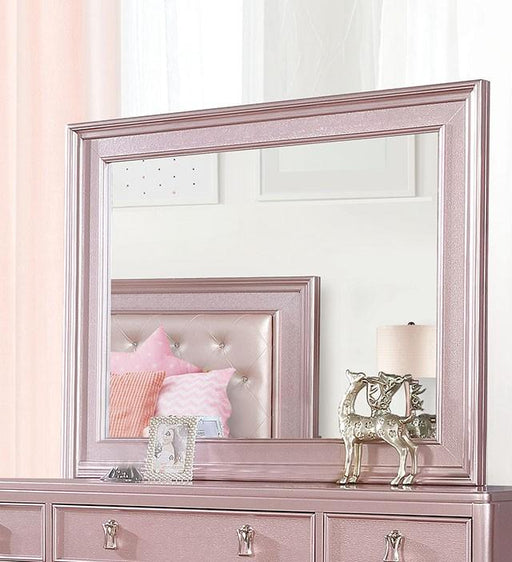Ariston Rose Pink Mirror - The Mattress Center (Fresno,CA)