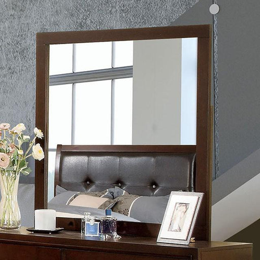 Gerico II Brown Cherry Mirror - The Mattress Center (Fresno,CA)