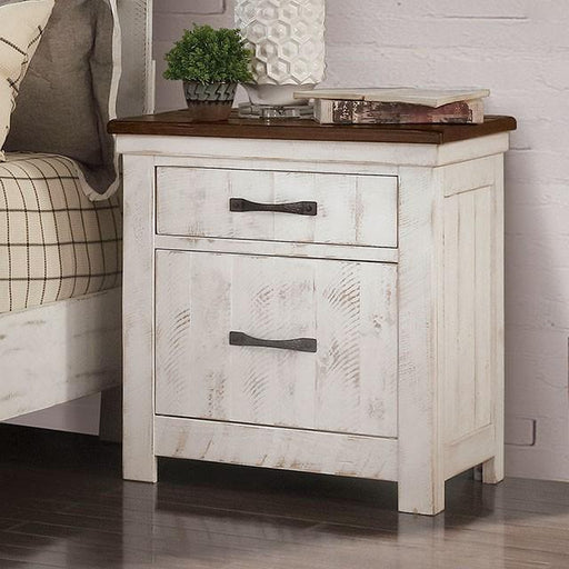 ALYSON Night Stand w/ USB Plug - The Mattress Center (Fresno,CA)