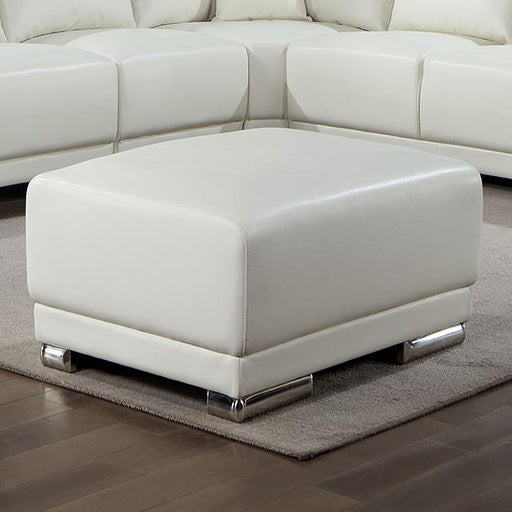 ALTHEA Ottoman, White - The Mattress Center (Fresno,CA)