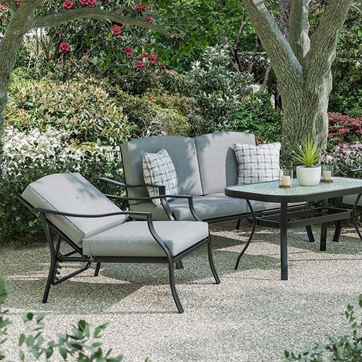 Adele 5 Pc. Conversation Set w/ Adjustable Chairs - The Mattress Center (Fresno,CA)