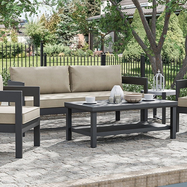 Lotus Sofa & Coffee Table Set - The Mattress Center (Fresno,CA)