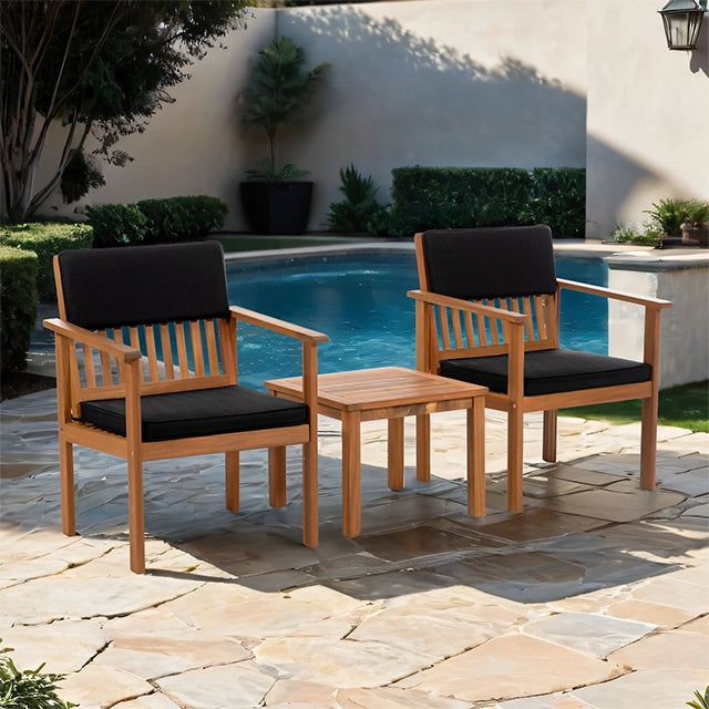 Noto 3 Pc. Patio Set - The Mattress Center (Fresno,CA)