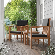 Noto 3 Pc. Patio Set - The Mattress Center (Fresno,CA)
