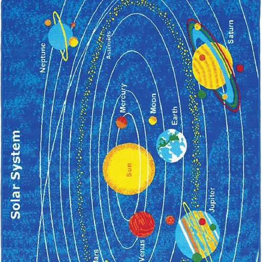 Abbey Solar System 4' 9" X 6' 9" Area Rug - The Mattress Center (Fresno,CA)